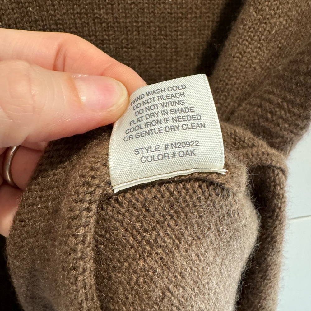 NakedCashmere Brown Cowl Neck Sweater - Picture 7 of 10